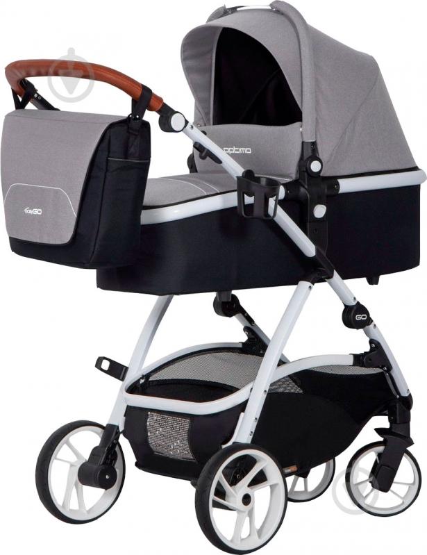 Коляска универсальная EasyGo 2 в 1 Optimo anthracite 5973 - фото 1 Коляска универсальная EasyGo 2 в 1 Optimo anthracite 5973 - фото 1