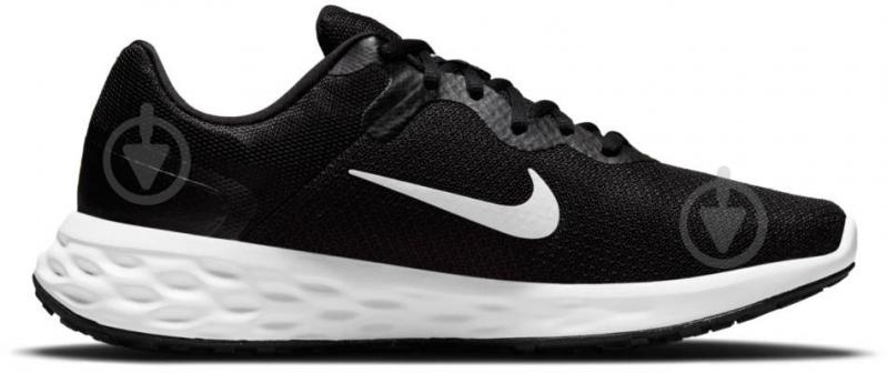 Кроссовки мужские демисезонные Nike REVOLUTION 6 NEXT NATURE DC3728-003 р.40 черные - фото 2