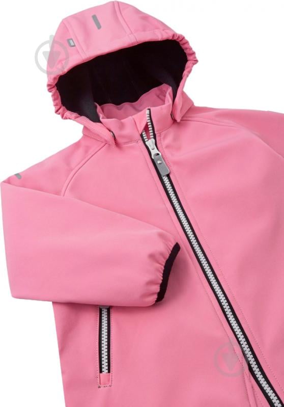 Комбинезон для девочек Reima Softshell Mjosa (6438429989288) р.74 розовый 5100006B-4370 - фото 4