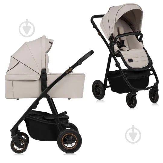 Коляска 3 в 1 Lionelo AMBER PLUS BEIGE SAND - фото 2