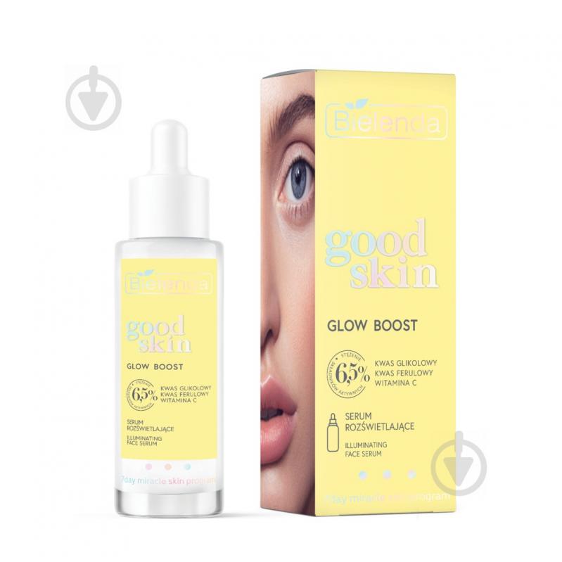 Сироватка Bielenda Good Skin 6,5% гліколева + ферулова кислота + віт С 30 мл - фото 1