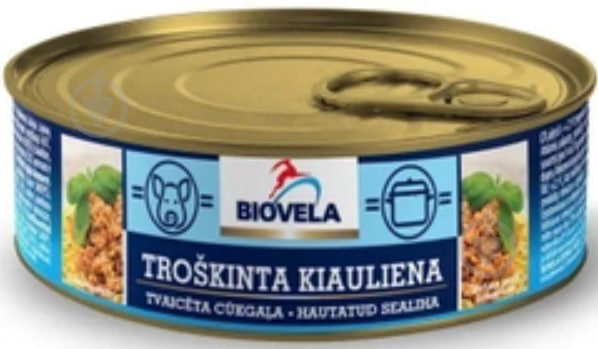 Свинина тушеная 80% 250 г - фото 1