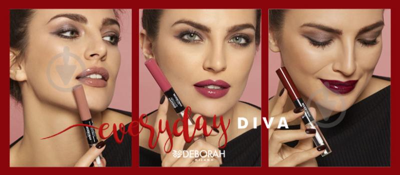 Помада губна DEBORAH Absolute Lasting Liquid Lipstick 18 Plume 8 мл - фото 4