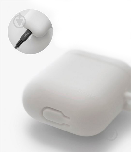 Чехол для наушников Ringke AirPods white RCA4615 - фото 3