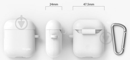 Чехол для наушников Ringke AirPods white RCA4615 - фото 4