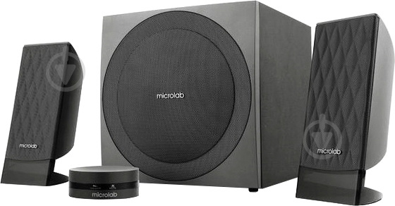Акустическая система Microlab FC20 (FC-20B) 2.1 black - фото 1