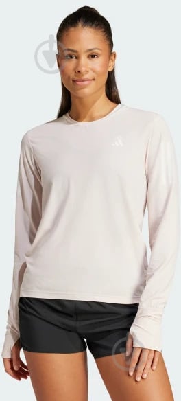 Футболка Adidas OTR B LS IN8333 р.M розовый - фото 1