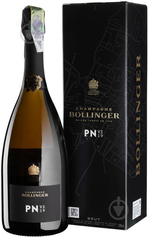 Вино игристое Champagne Bollinger PN VZ 2019 0,75 л - фото 1 Вино игристое Champagne Bollinger PN VZ 2019 0,75 л - фото 1