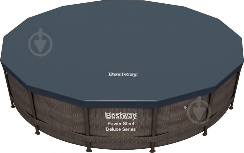 Бассейн каркасный Bestway Deluxe 427х107 см 56664 - фото 1