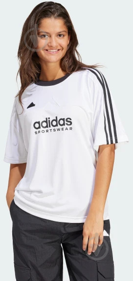 Футболка Adidas W TIRO TEE IP1696 р.XL білий - фото 2