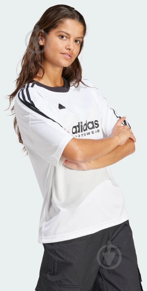 Футболка Adidas W TIRO TEE IP1696 р.XL белый - фото 4