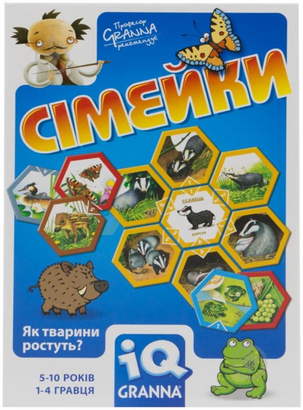 Гра настільна Granna Сімейки IQ 81503 - фото 1