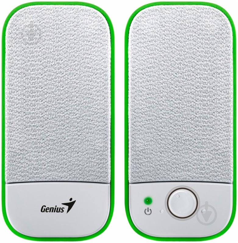 Акустическая система Genius SP-A110 (31731040102) 2.0 green - фото 1