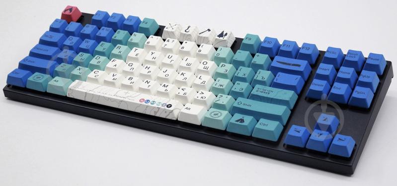 Клавіатура Varmilo MA87M V2 Summit R2 EC Daisy V (A33A022A8A3A06A007) blue - фото 3 Клавіатура Varmilo MA87M V2 Summit R2 EC Daisy V (A33A022A8A3A06A007) blue - фото 3