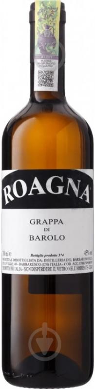 Граппа Roagna Grappa Di Barolo 45% 0,7 л - фото 1