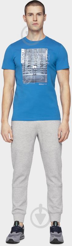 Футболка 4F D4L20-TSM229-33S р.S синий - фото 2 Футболка 4F D4L20-TSM229-33S р.S синий - фото 2