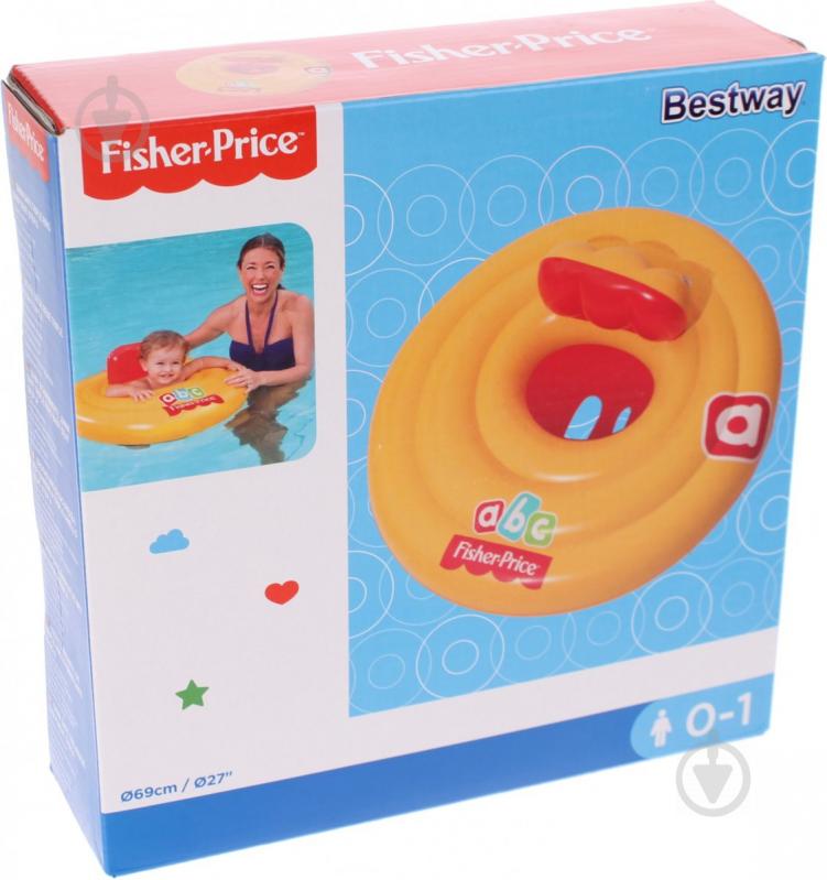 Коло надувне Fisher Price 93518 ø69 з сидінням - фото 5