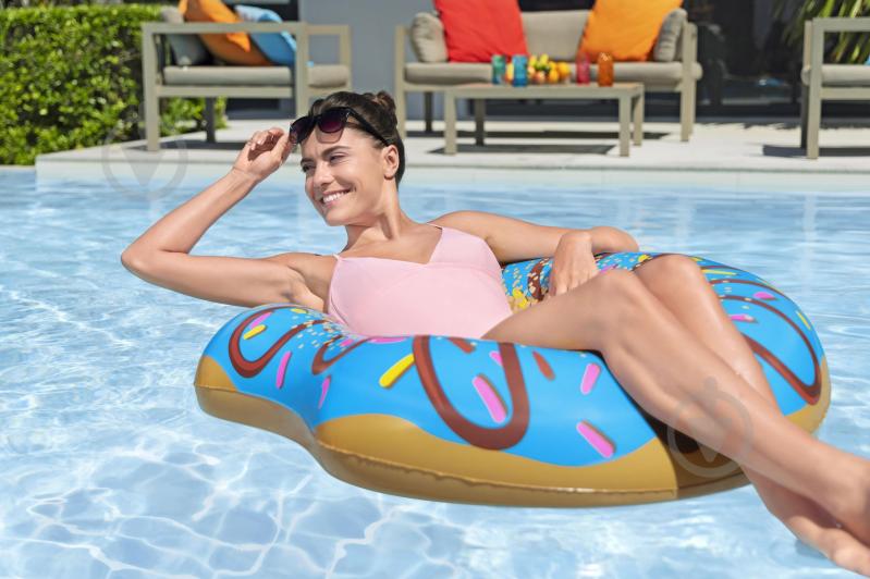 Коло надувне 107 см Пончик - фото 13