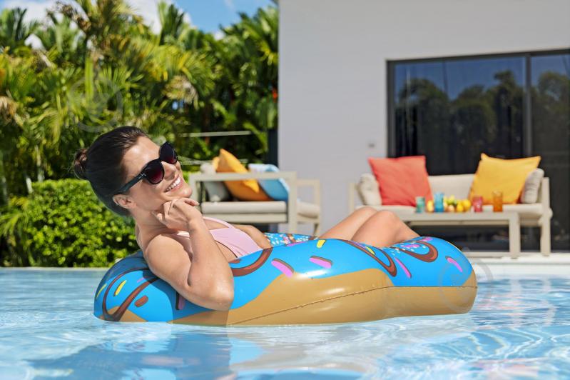 Коло надувне 107 см Пончик - фото 16