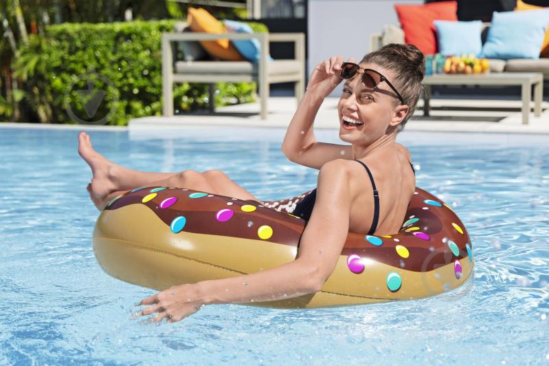 Коло надувне 107 см Пончик - фото 6