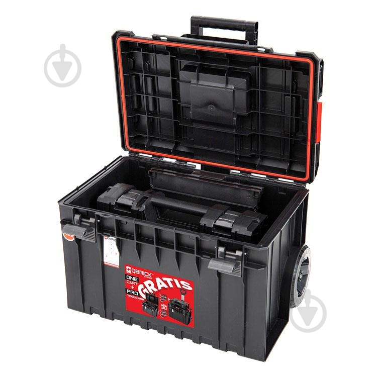 Набор ящиков для инструментов QBRICK SYSTEM ONE CART + PRO TOOLCASE 23" - фото 2