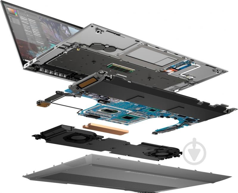 Ноутбук HP ZBook Studio G7 15,6 (1J3V7EA) silver - фото 9