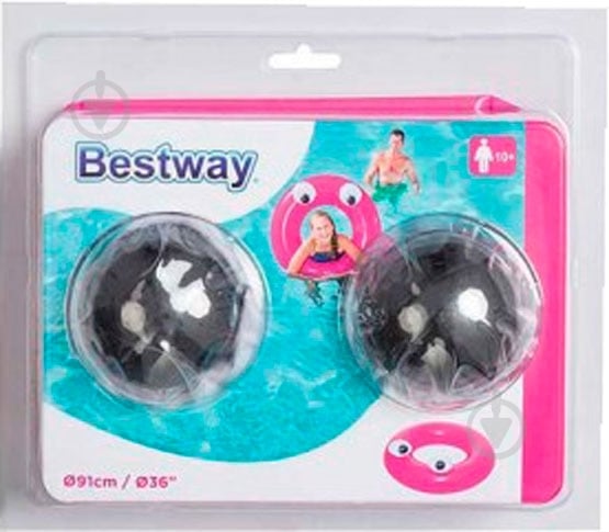 Коло надувне 91 см Очі - фото 14