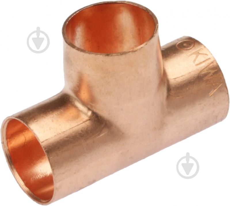 Тройник IBP медный d15 - фото 2 Тройник IBP медный d15 - фото 2