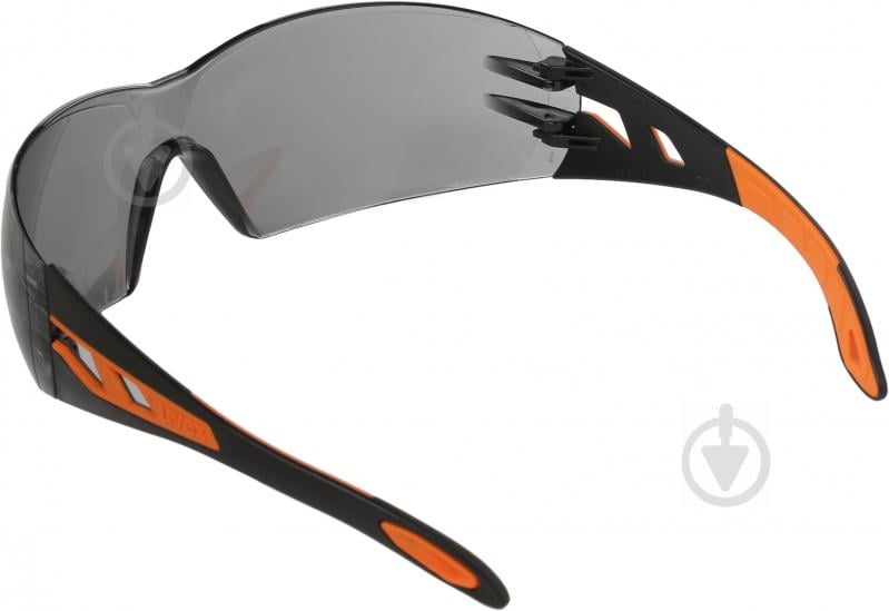 Окуляри захисні Uvex Pheos black/orange 9192243 - фото 3