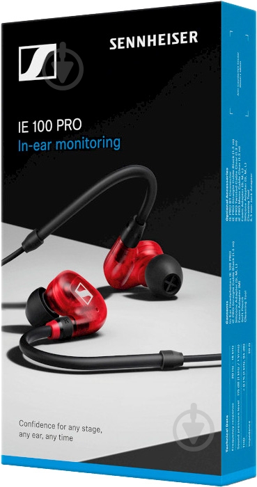 Навушники Sennheiser IE 100 PRO red (508942) - фото 7