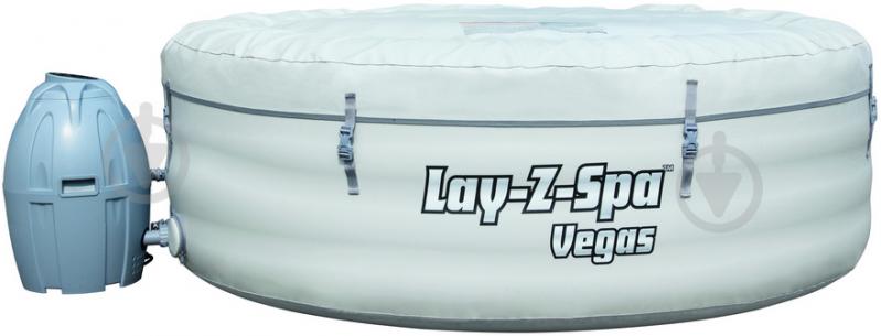 Басейн надувний Bestway Lay-Z-Spa Vegas AirJet 54112 196х61 см - фото 1