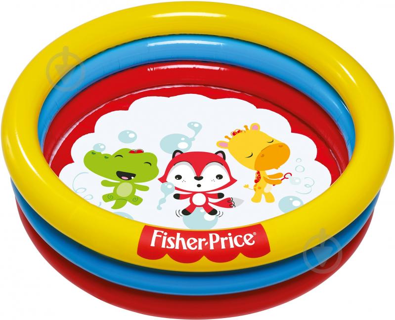 Бассейн надувной Fisher Price 91х25 см 93501 - фото 1