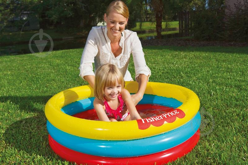 Бассейн надувной Fisher Price 91х25 см 93501 - фото 4