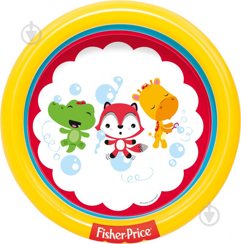 Бассейн надувной Fisher Price 91х25 см 93501 - фото 2
