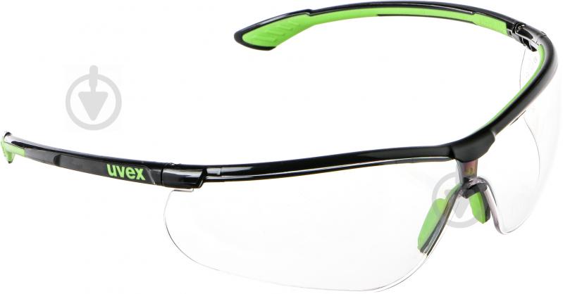 Окуляри захисні Uvex Sportstyle cl. SVextreme black/lime 9193225 - фото 2