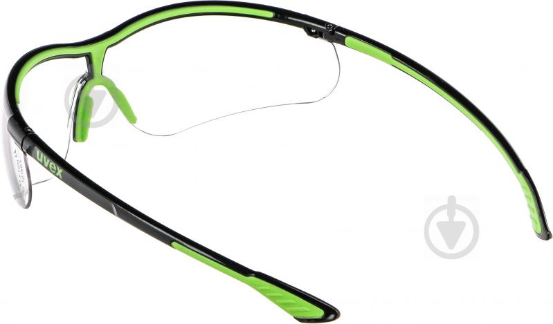 Очки защитные Uvex Sportstyle cl. SVextreme black/lime 9193225 - фото 3