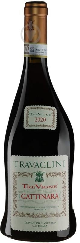 Вино Gattinara TreVigne DOCG 2020 0,75 л - фото 1