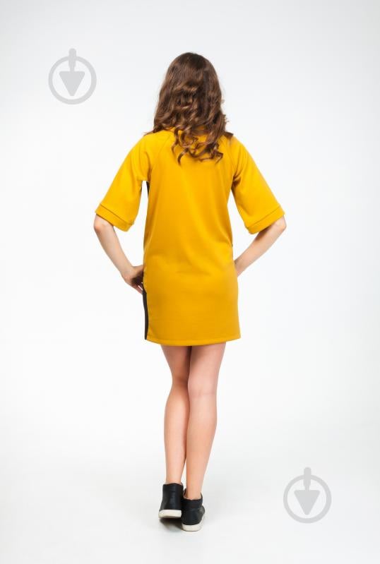 Платье Casual Friday р. XS горчичный 1015 - фото 3