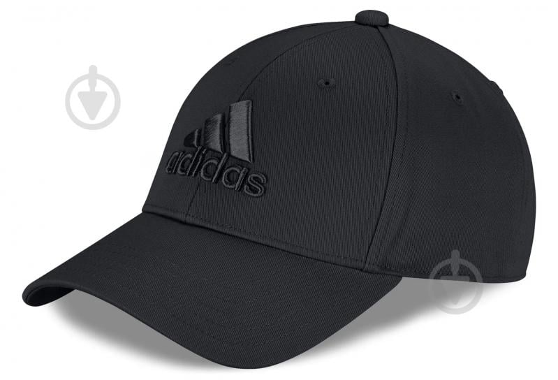 Кепка Adidas BBALL CAP TONAL HZ3045 OSFL черный - фото 1