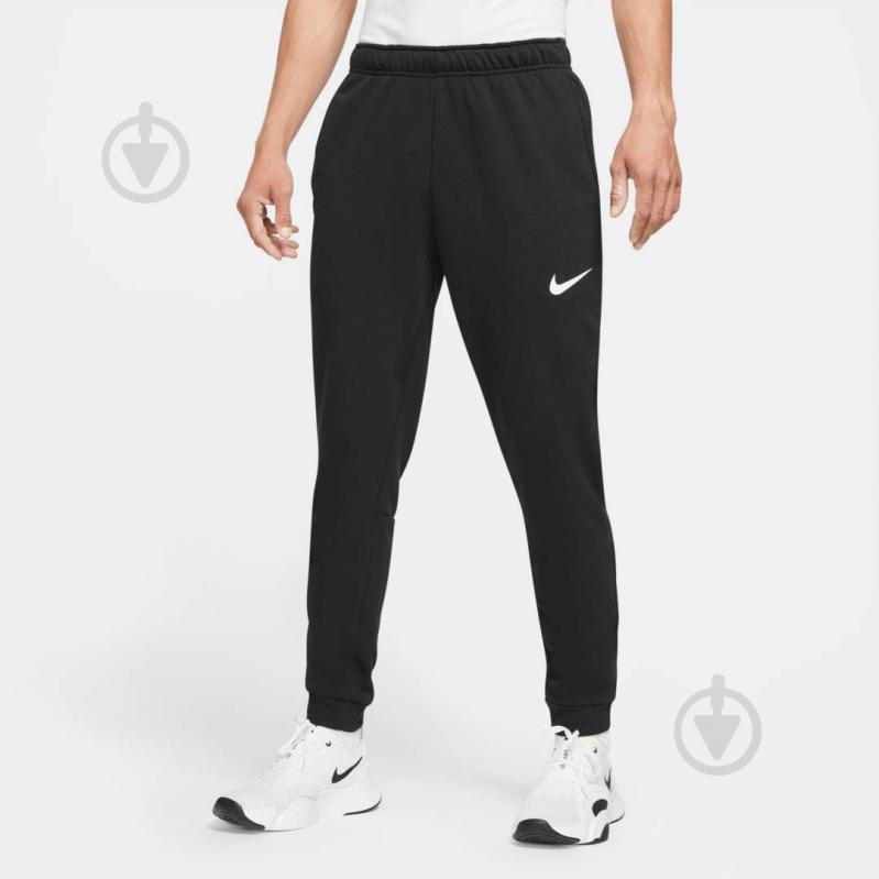 Брюки Nike M NK DF PNT TAPER FL CZ6379-010 р. L-T черный - фото 1 Брюки Nike M NK DF PNT TAPER FL CZ6379-010 р. L-T черный - фото 1
