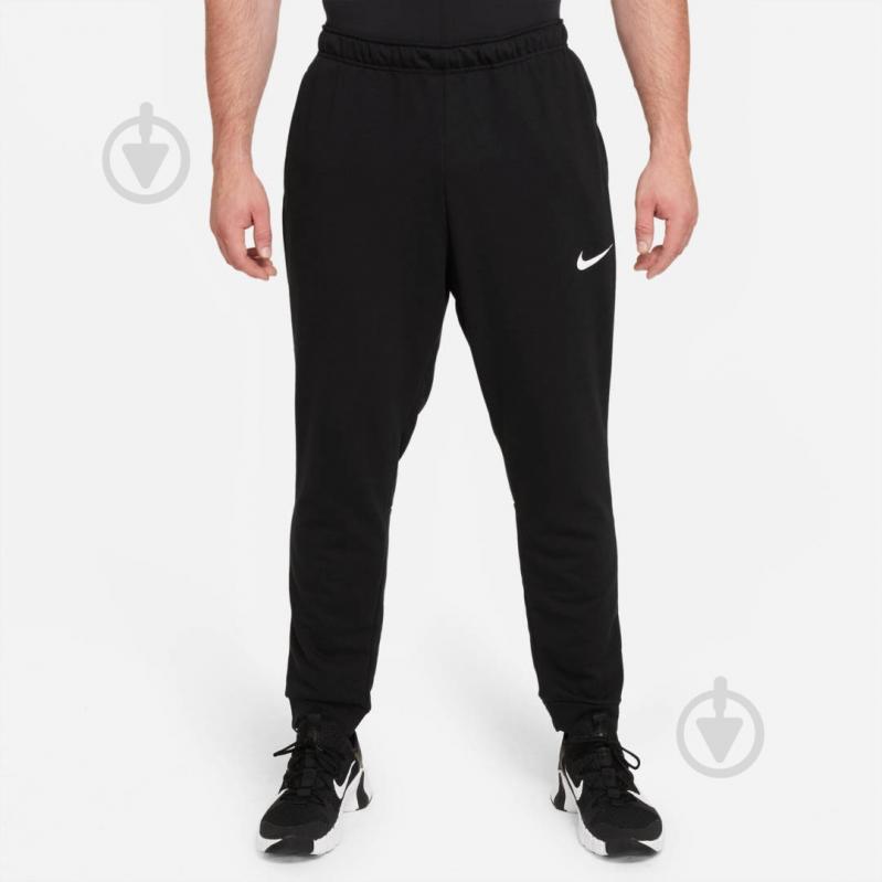 Брюки Nike M NK DF PNT TAPER FL CZ6379-010 р. L-T черный - фото 7