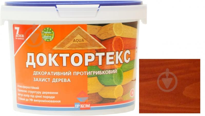 Лазурь ІРКОМ Доктортекс ИР-013 рябина шелковистый мат 3 л - фото 5