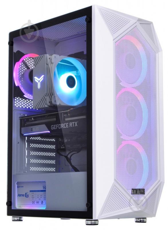 Компьютер персональный Artline Gaming X55WHITE (X55WHITEv44) white - фото 2