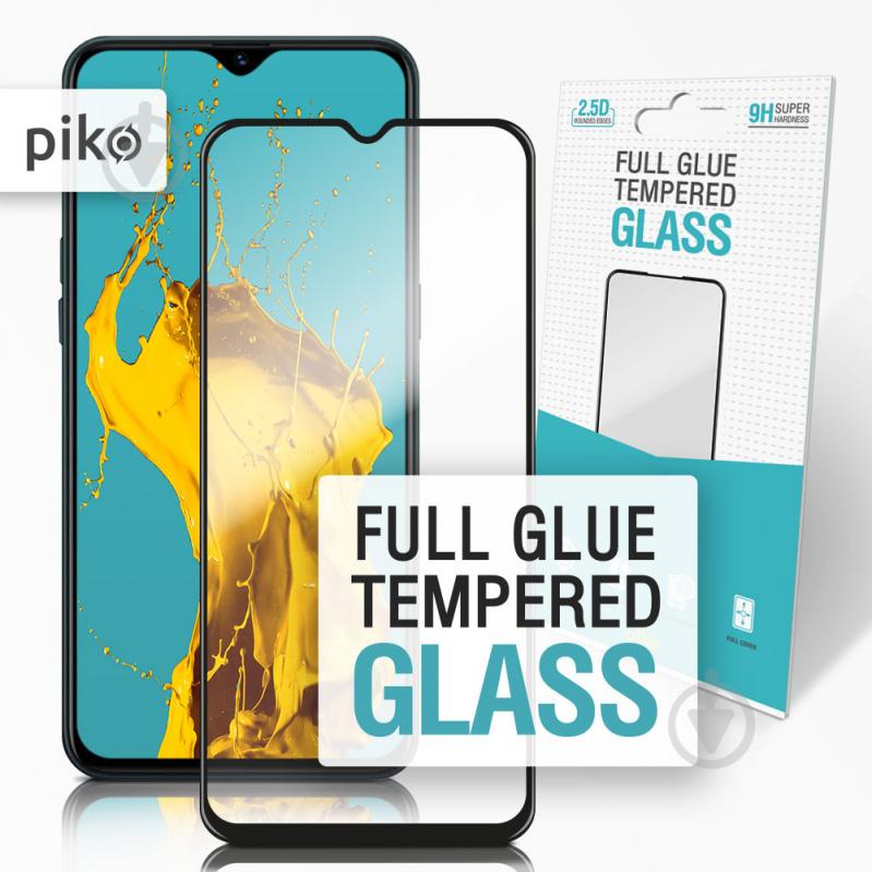 Захисне скло Piko для RealMe 5 Pro Захисне скло Piko Full Glue для RealMe 5 Pro (чорне) - фото 1