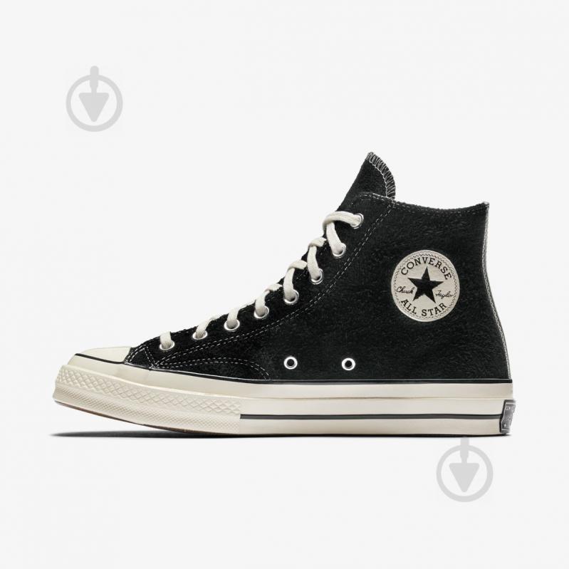 Кеди Converse CTAS 70 HI 157453C р.40,5 чорний - фото 1