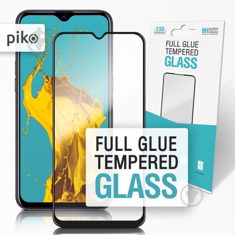 Захисне скло Piko для RealMe C2 Захисне скло Piko Full Glue для RealMe C2 (чорне) - фото 1