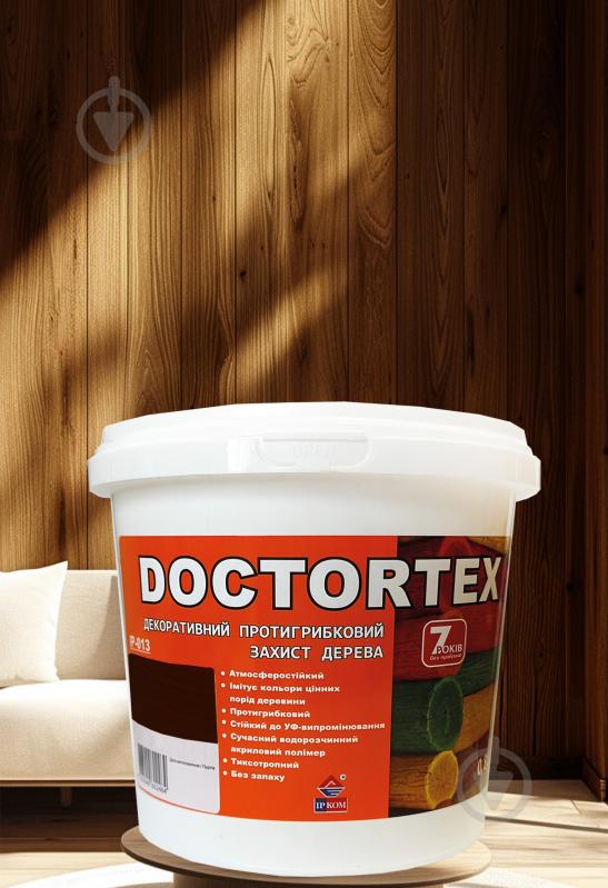 Лазур ІРКОМ Доктортекс IP-013 палісандр шовковистий мат 3 л - фото 2