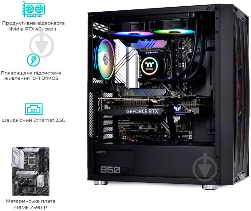 Системный блок Artline Overlord X95 (X95v75) black - фото 11
