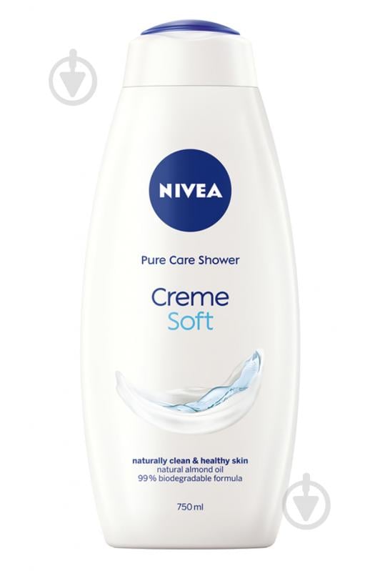 Крем-гель для душу Nivea Зволоження та догляд 750 мл - фото 1