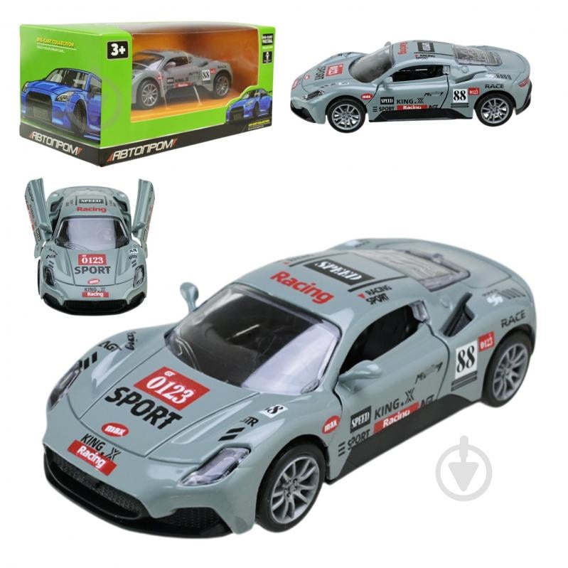 Машинка Автопром 1:32 в короб.15*8*7см AP74182 - фото 12